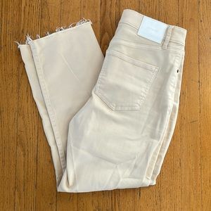 Express Straight Ankle High Rise Denim